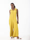 Moutaki Women's Sleeveless One-piece Suit Yellow