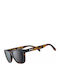 Goodr Bosley's Basset Hound Dreams Unisex Sunglasses with Brown Plastic Frame and Black Lens