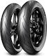 Pirelli Diablo Rosso 90/80-17 46S Tubeless On-Road Front/Back Motorcycle Tyre Set