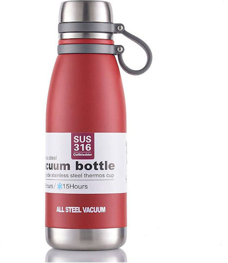 Factory Flasche Thermosflasche Rostfreier Stahl 1.2lt Rot