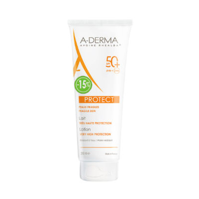 A-Derma Protect Sonnenschutz Creme SPF50 250ml