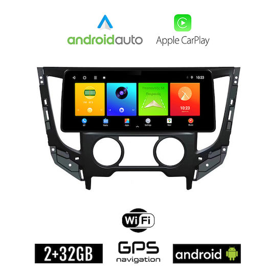 Ηχοσύστημα Αυτοκινήτου για Fiat Fullback 2016> (Bluetooth/USB/WiFi/GPS/Apple-Carplay/Android-Auto) με Οθόνη Αφής 12.3"