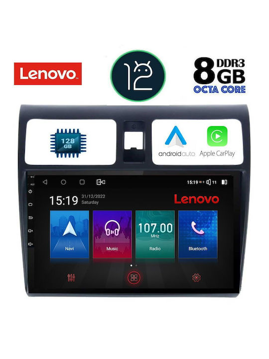 Lenovo Sistem Audio Auto pentru Suzuki Rapid 2005-2011 (Bluetooth/USB/AUX/WiFi/GPS/Apple-Carplay) cu Ecran Tactil 10"