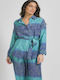 Ble Resort Collection Feminin Caftan de Plajă Albastru