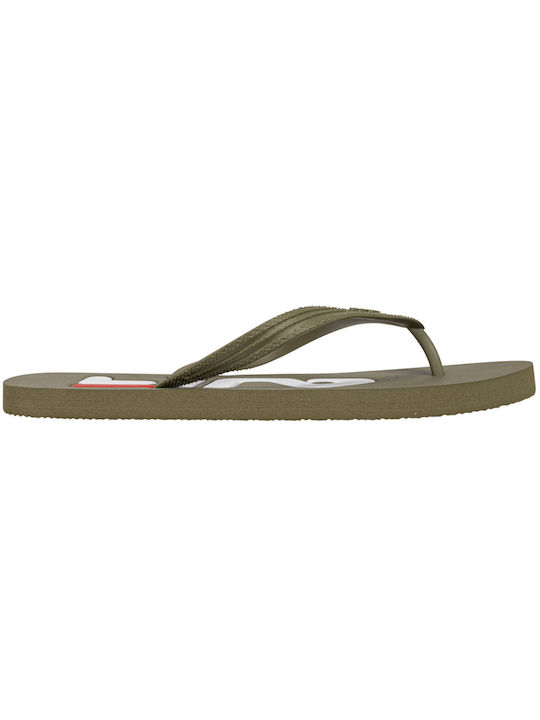 Fila Troy Men's Flip Flops Khaki