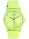 Oozoo Timepieces Men's Watch 38mm Battery with Leather Strap Lime Green