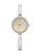 Damen Uhr mit Silber Metallarmband
