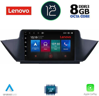 Lenovo Sistem Audio Auto pentru BMW X1 / X1 (E84) 2009-2015 (Bluetooth/USB/WiFi/GPS/Apple-Carplay) cu Ecran Tactil 9"