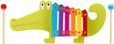 Orange Tree Toys Wooden Xylophone Κροκόδειλος for 1+ Years