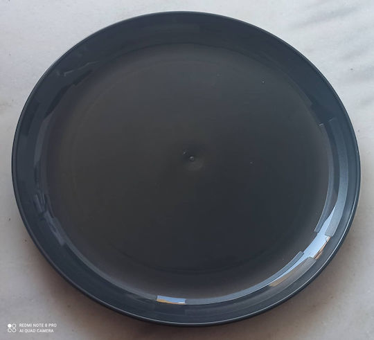Cyclops Πιάτο Ρηχό Πλαστικό Γκρι με Διάμετρο 19.5cm Cyclops Πιάτο Ρηχό Πλαστικό Γκρι με Διάμετρο 19.5cm