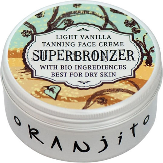Oranjito Superbronzer Self Tanning Κρέμα Προσώπου Light Vanilla 50gr