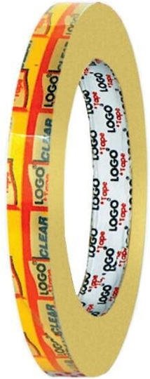 Logo Selbstklebend Gewebeband Transparent 66mmx12m 1Stück