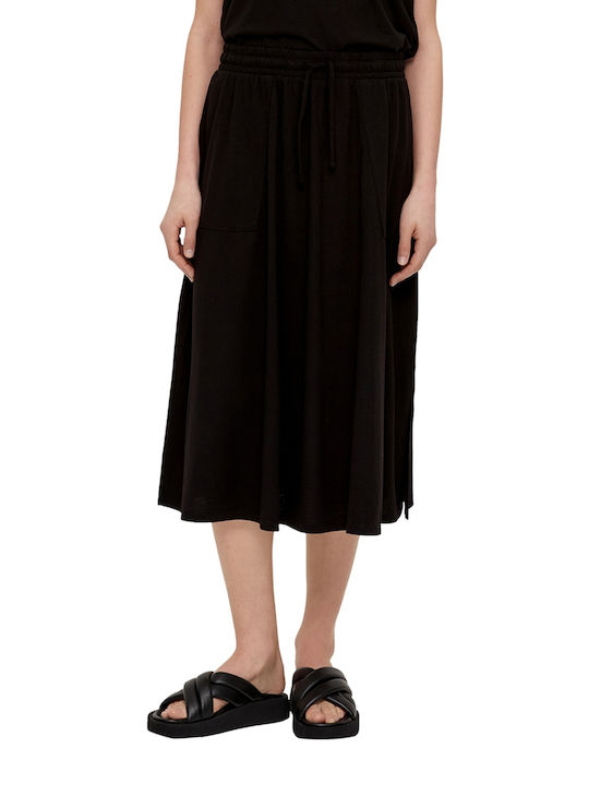Red Label Midi Skirt Red