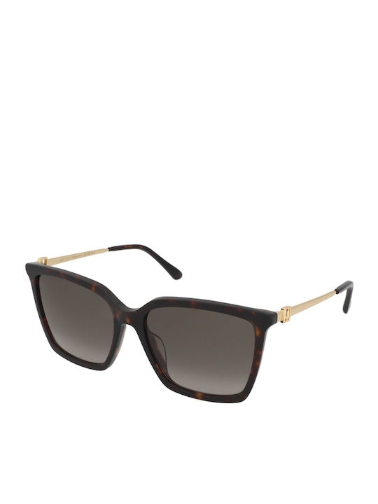 Jimmy Choo Damen Sonnenbrille mit Braun Schildk...
