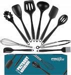 Loco Plastic Cooking Utensil Set Black 10pcs