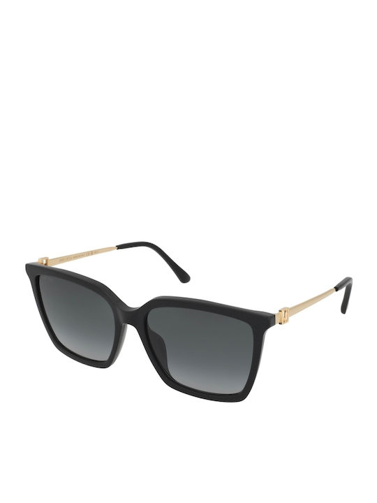 Jimmy Choo Γυαλιά Ηλίου Μαύρα με Mixed Σκελετό Jimmy Choo Γυαλιά Ηλίου Μαύρα με Mixed Σκελετό