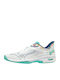 Mizuno Wave Exceed Tour 5 AC Γυναικεία Παπούτσια Τένις για Σκληρά Γήπεδα White / Turquoise / Moroccan Blue