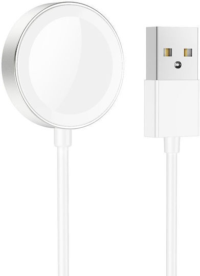 Hoco USB Wireless Charger CW39 Ladegerät für Apple Watch Weißς