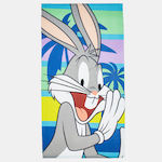 Alouette Bugs Bunny Παιδική Πετσέτα Θαλάσσης Looney Tunes 140x70εκ.