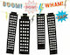 Meri Meri Superhero Garland for Party 1pcs