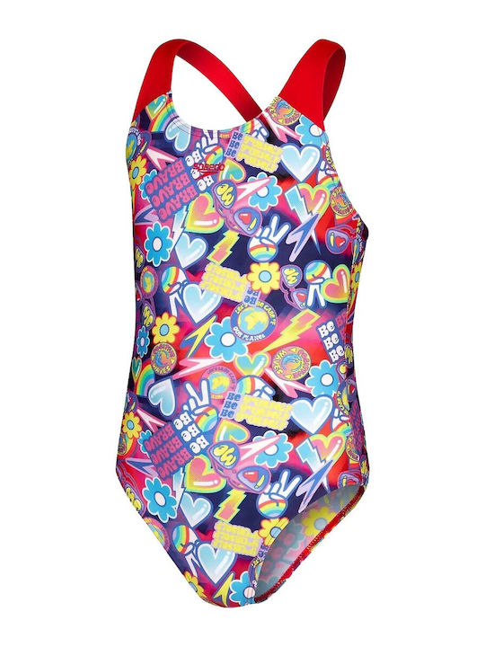 Speedo Παιδικό Μαγιό Ολόσωμο Πολύχρωμο