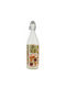 Marva Glass Water Bottle with Screw Lid Transparent 1000ml