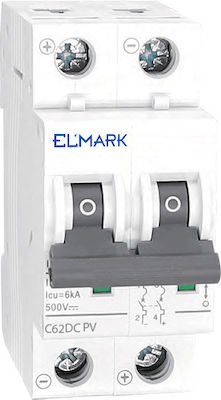 Elmark Automatische Sicherung 6A Zweipolig 41264