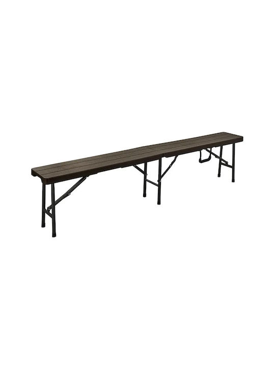 Παγκάκι Εξωτερικού Χώρου Rattan 180x25x43cm Παγκάκι Εξωτερικού Χώρου Rattan 180x25x43cm