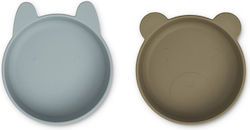 Liewood Baby Food Bowl Made of Silicone 2 Pieces