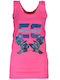 Roberto Cavalli Women's Athletic Blouse Sleeveless Pink