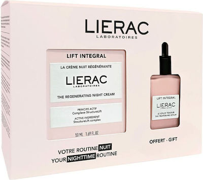 Lierac Lift Integral The Regenerating Night Σετ Περιποίησης με Κρέμα Προσώπου και Serum