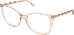 Gucci Rame Ochelari Pentru Femei Acetat Fluture...