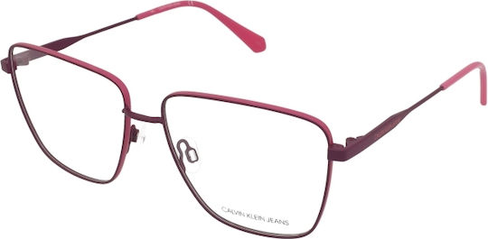 Calvin Klein Γυναικείος Μεταλλικός Σκελετός Μωβ CKJ21211 508