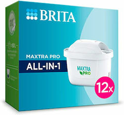 Brita Ersatz-Wasserfilter für Kanne Pro All in 1 12Stück