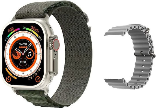 Z69 Ultra 49mm Smartwatch mit Pulsmesser (Gray)
