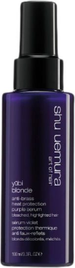 Shu Uemura Yubi Blonde Ορός Θερμοπροστασίας Μαλλιών για Ενίσχυση & Διάρκεια Χρώματος 100ml