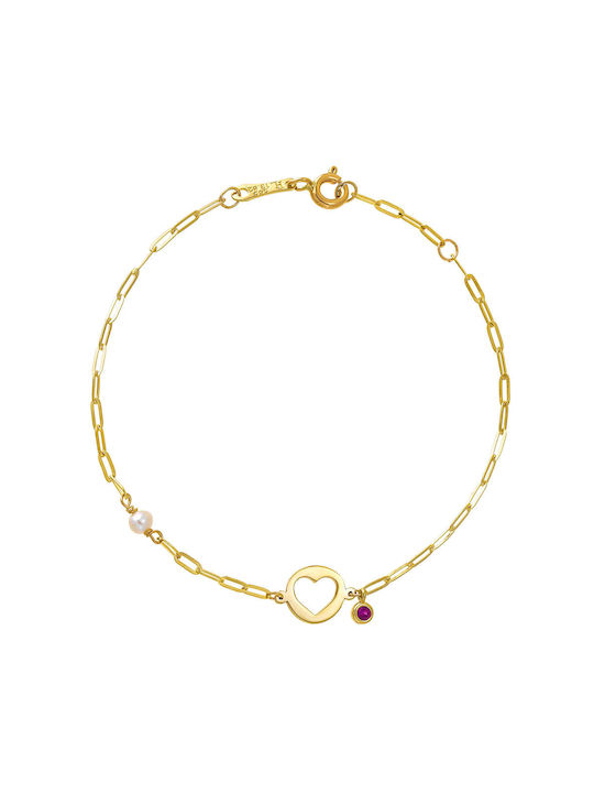 Gold bracelet VR334 9 Carats