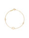 Gold bracelet VR299 9 Carats