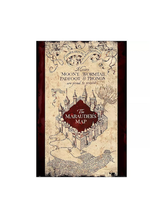 Pyramid International Afiș Marauders Map 61x91.5cm Pyramid International Afiș Marauders Map 61x91.5cm