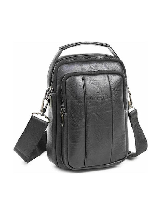 Verde Men's Bag Shoulder / Crossbody Black