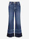 Dara Hem Women's Jean Trousers Flared