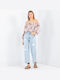 The Ripple Hoch tailliert Damenjeans mit Rissen Beach Treat