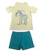 Dreams Set Top & Bottom Kids Summer Pyjamas Yellow