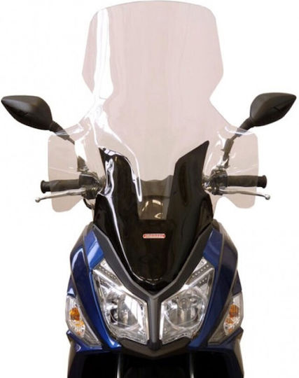 Fabbri Motorcycle Windshield & Windscreen Transparent Visor Sym Jet 14 125-200 2017-2022 3235/E-X