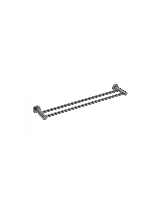 Sparke Musa 14 Double Wall-Mounted Bathroom Rail Gray