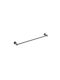 Sparke Musa 13 Single Wall-Mounted Bathroom Rail Gray