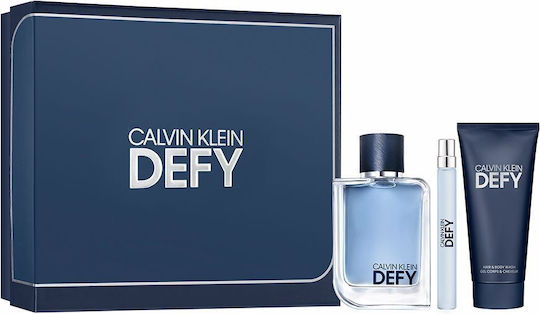 Calvin Klein CK Defy Set pentru bărbați 3buc