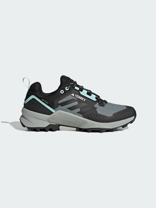 Adidas Terrex Swift R3 Men's Hiking Shoes Waterproof with Gore-Tex Membrane Semi Flash Aqua / Core Black / Preloved Yellow