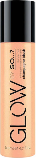 So...? Glow Champagner Rouge Körper- & Haarnebel Schimmerndes 140ml