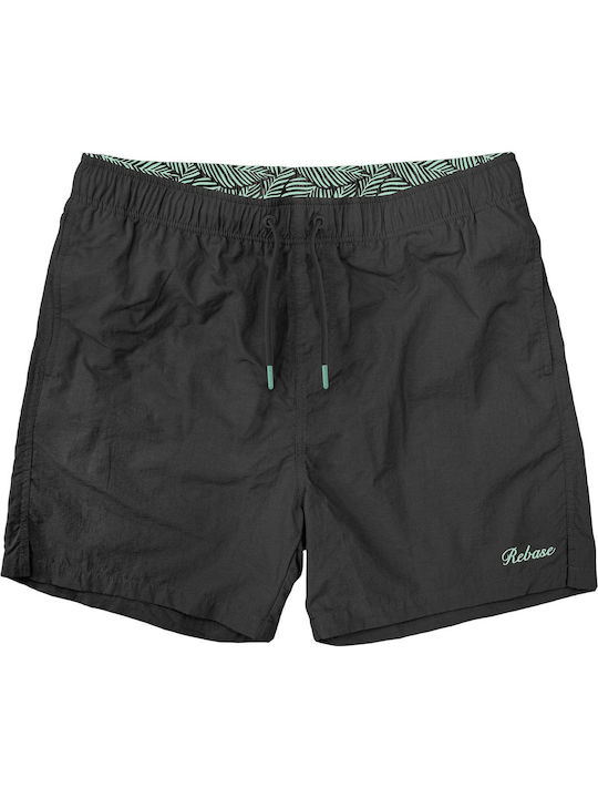 Rebase 231.RMTS.142 Men's Swimwear Shorts Black...